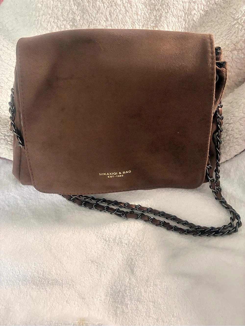 KARL LAGERFELD PARIS Shoulder Bag in Brown